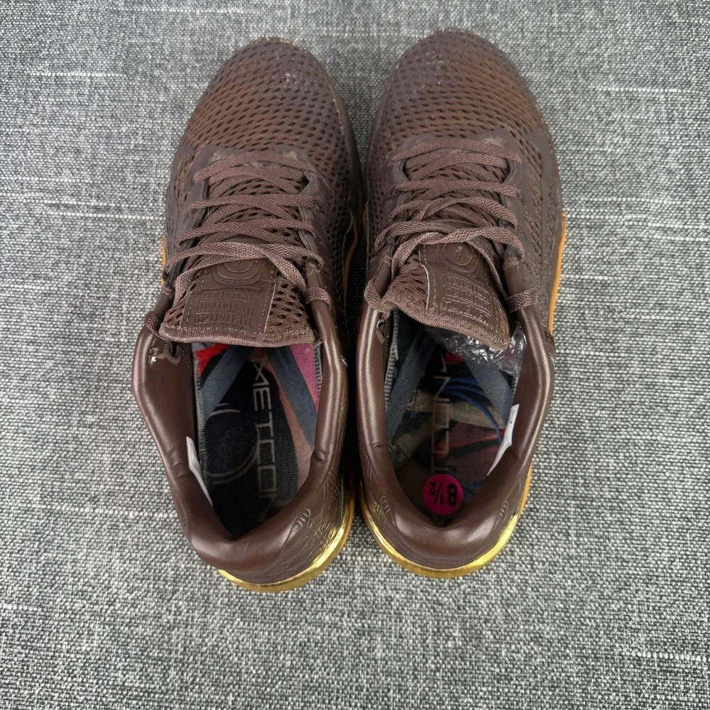 Nike Metcon 6 Training Shoes Mens 9 Brown Gold Gum‎ Premium CV1262-200